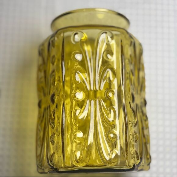 Federal Glass Country Kitchen Show Off Jar Sun Gold 1979 - Picture 7 of 8